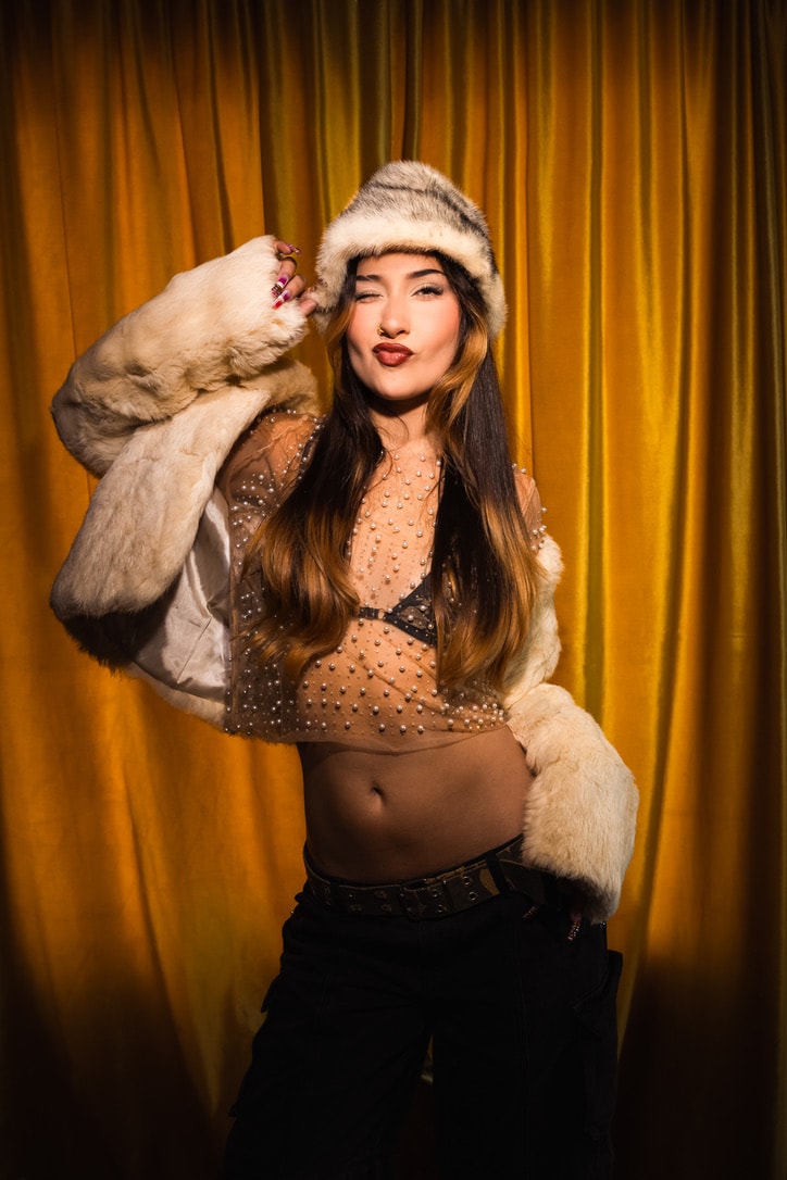 Sienna Melgoza editorial portrait